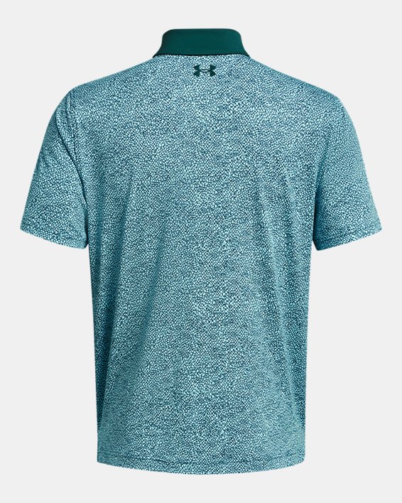 Polo UA Tee To Green Printed pour homme, Blue, pdpMainDesktop image number 4